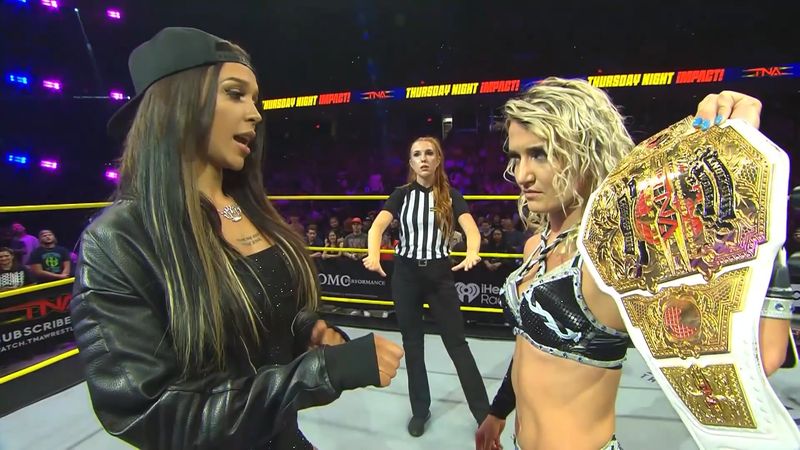 رسميا: إيلاينا بلاك تتحدى زيا بروكسايد على لقب Knockouts في TNA Lockdown!