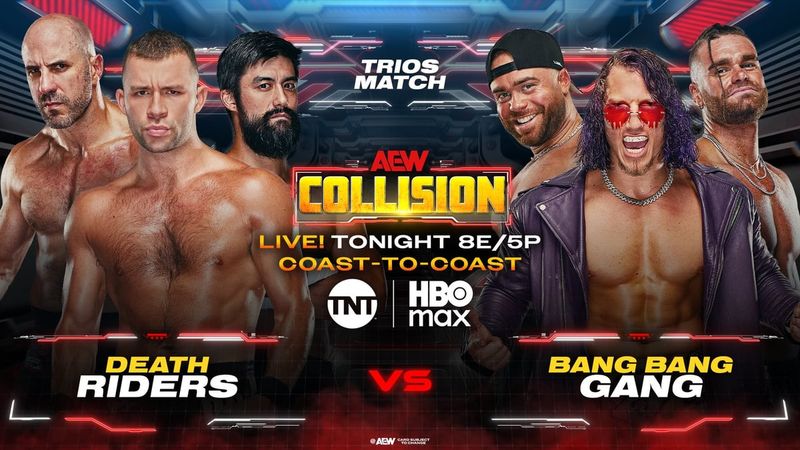فريق ديث رايدرز سينافس في عرض AEW Collision