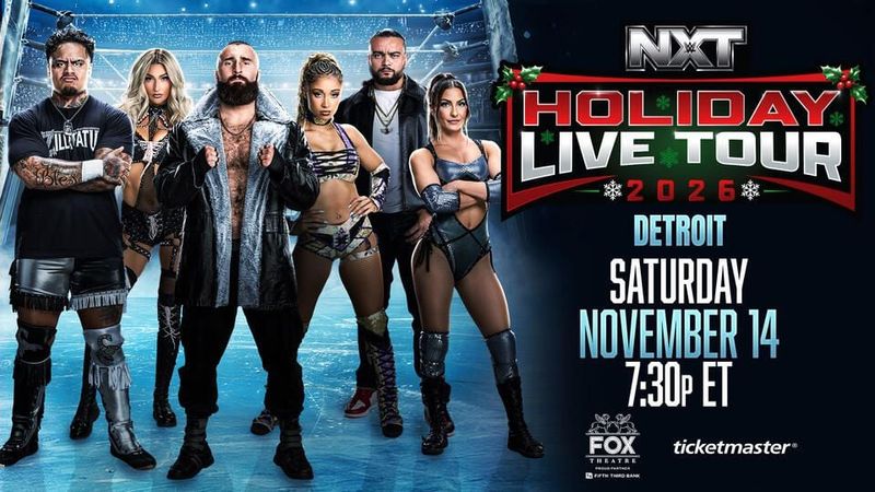 الإعلان عن جولة عروض WWE NXT Live لفترة العطلات