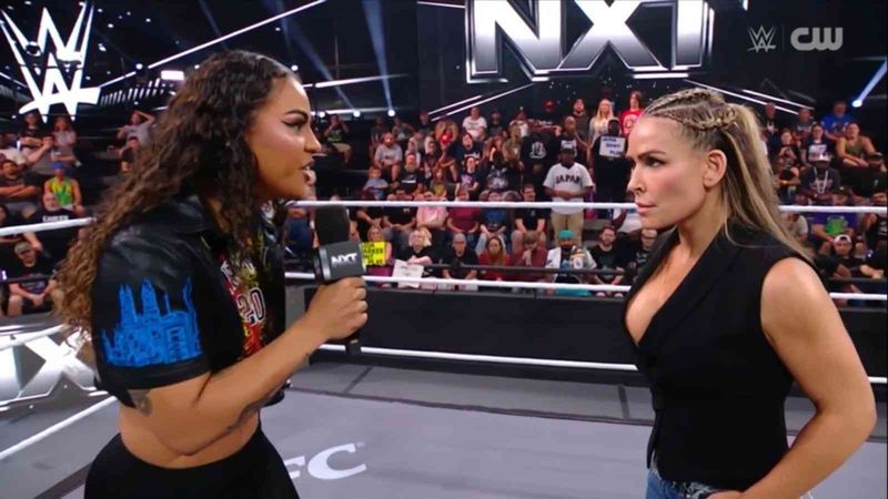 رسميا.. نزال إخضاع ناري يجمع ناتاليا وجايدا باركر في عرض NXT Heatwave
