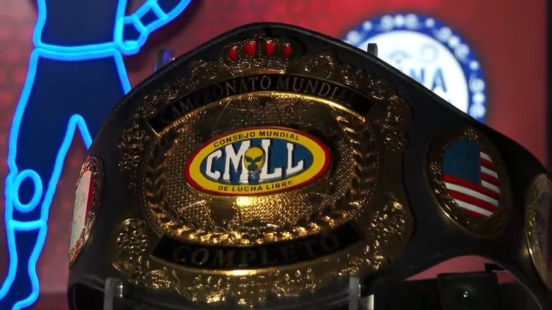 اتحاد CMLL يكشف عن التصميم الجديد لبطولة العالم للوزن الثقيل