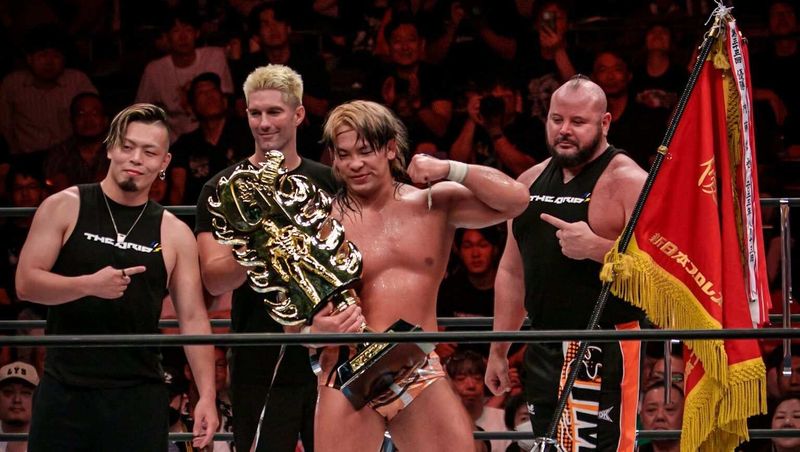 "تحول كامل ومذهل".. هارتلي جاكسون يتحدث بتأثر عن لحظة تتويج ريوهي أويوا بلقب G1 Climax