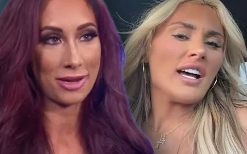 كارميلا تسخر من تيفاني ستراتون بسبب سؤال حول حقيبة موني إن ذا بانك