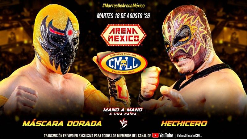 نتائج عرض CMLL Martes de Arena Mexico (18 أغسطس 2026): هيتشيسيرو يسقط ماسكارا دورادا.. وهيرمانوس تشافيز وديبيردادوريس يحتفظان بالألقاب