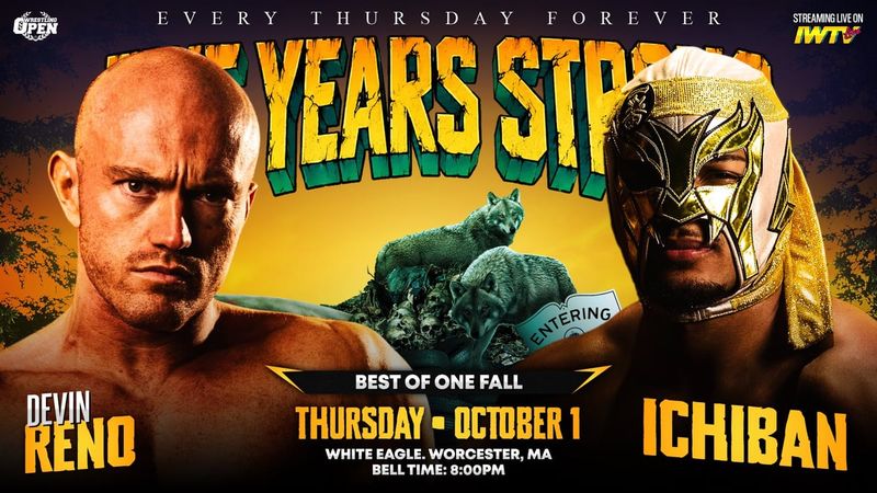 نتائج عرض Wrestling Open: Five Years Strong (1 أكتوبر 2026): إيتشيبان يفوز على ديفين رينو في الحدث الرئيسي