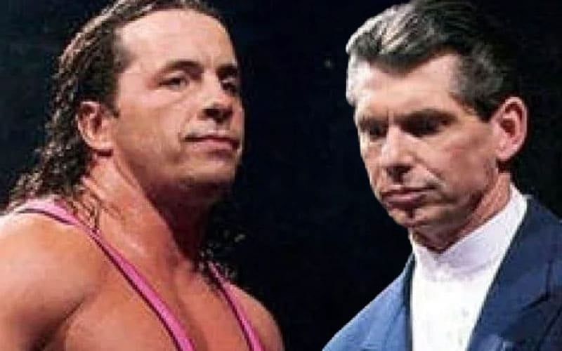 بريت هارت: فينس مكمان وعدني بفترة احتفاظ بلقب WWE تمتد سبع سنوات