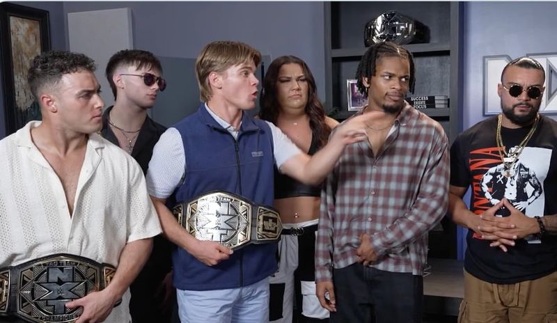 كروز مونتانا يتحالف مع إي كي بروسبر لمواجهة فريق فانيتي بروجيكت في عرض WWE NXT