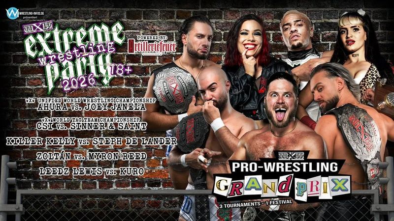 نتائج عرض wXw Extreme Wrestling Party (25 سبتمبر 2026): أهورا يحتفظ بلقبه أمام جوي جانيلا وكيلر كيلي تتوج بلقب 24/7