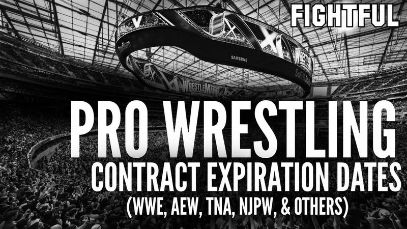 مواعيد انتهاء عقود أبرز نجوم المصارعة الحرة في اتحادات WWE وAEW وTNA وNJPW