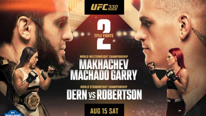 الكشف عن احتمالات وتوقعات نزالات عرض UFC 330: تفوق كاسح لـإسلام ماخاشيف وماكنزي ديرن