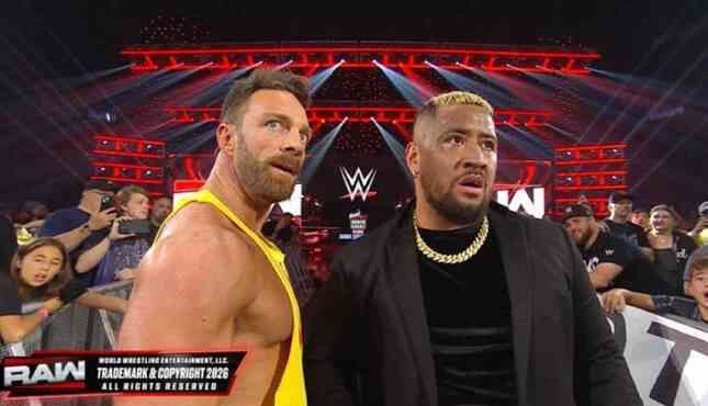 "تداعيات التمرد على بلودلاين!".. سولو سيكوا وال ايه نايت يظهران في عرض WWE RAW القادم