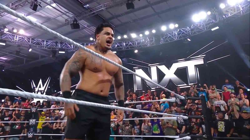 زيلا فاتو يسجل أول ظهور له في WWE ويقتحم الحدث الرئيسي لعرض NXT مهددا بطل الاتحاد