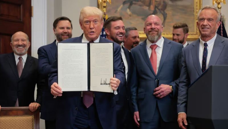كارل فريدريكس يسترجع كواليس توقيعه مع WWE بالتزامن مع دعم تريبل إتش لإدارة ترامب