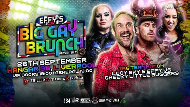 نتائج عرض TNT Extreme Effy's Big Gay Brunch (26 سبتمبر 2026): فوز آدم بولت في الحدث الرئيسي