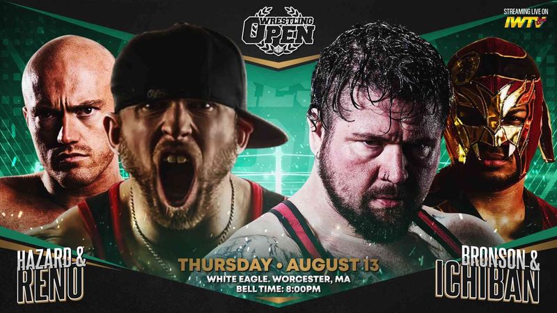 نتائج عرض Wrestling Open كاملة بتاريخ 13 أغسطس.. بير برونسون وإيتشيبان يحسمان مواجهة قوية لصالحهما