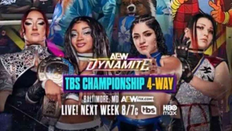 مواجهة رباعية نارية على بطولة TBS تعلن رسميا لعرض AEW Dynamite القادم (19 أغسطس)