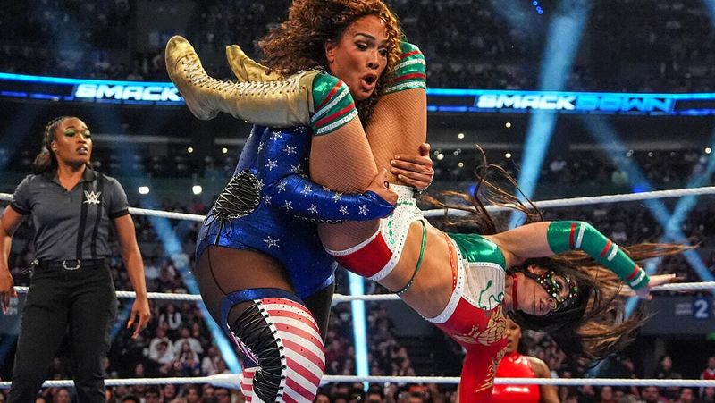 تشيلسي غرين تعتبر مواجهتها ضد نيا جاكس في عرض WWE SmackDown نزالا رائعا وتؤكد أن الإنترنت اخبرها بالعكس