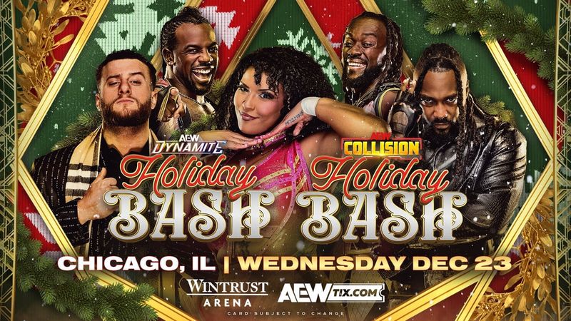 الإعلان عن تنظيم عرض AEW Holiday Bash في الثالث والعشرين من ديسمبر