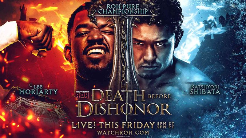 إصابة طارئة وتغيير مفاجئ!.. كاتسويوري شيباتا بديلا لنايجل ماكغينيس في ROH Death Before Dishonor'