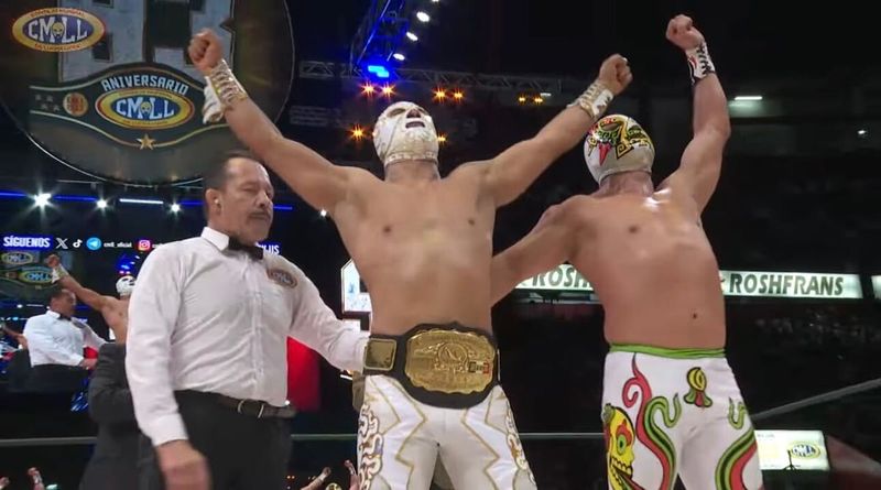 ري بيغاسوس يتوج ببطولة CMLL المكسيكية الوطنية للوزن المتوسط