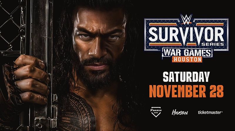 الكشف عن البوستر الرسمي لعرض Survivor Series WarGames 2026 ببطولة رومان رينز