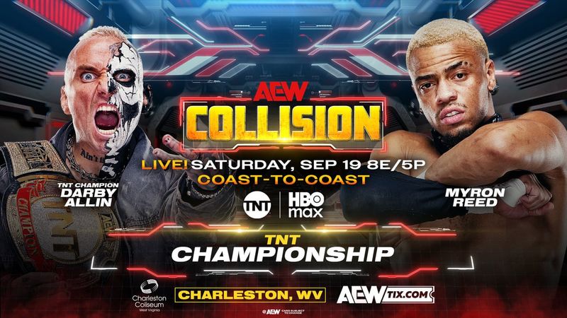 داربي ألين يدافع عن بطولة AEW TNT في عرض AEW Collision القادم