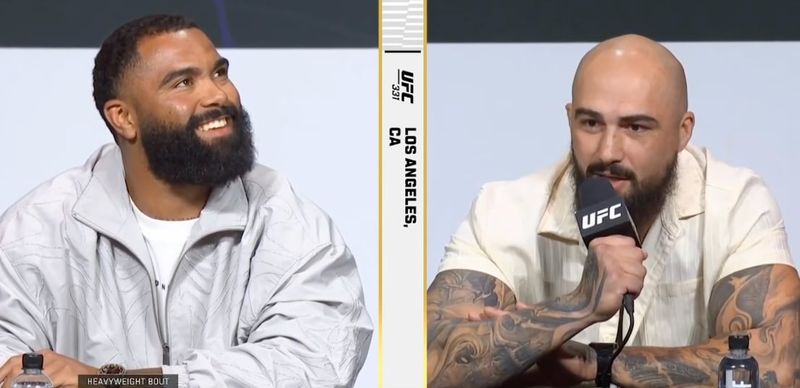 شون شراف يصف غيبل ستيفسون بالمغتصب خلال المؤتمر الصحفي لعرض UFC 331