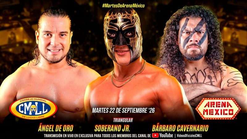 نتائج عرض CMLL Martes de Arena Mexico (23 سبتمبر 2026): فوز سوبيرانو جونيور في الحدث الرئيسي