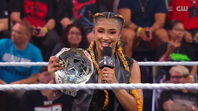 خطط لانتقال كيلاني جوردان إلى القائمة الرئيسية بعد انتهاء فترة حملها لبطولة WWE NXT للسيدات