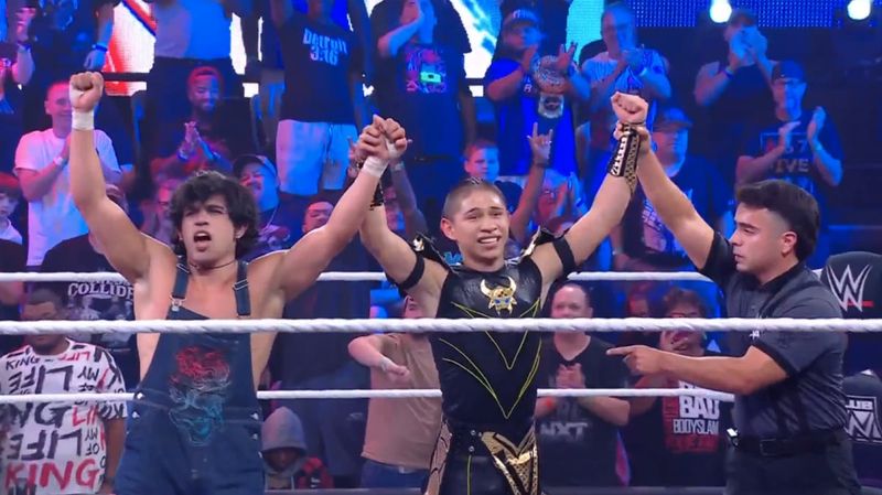 ميني فيكينغو وستاربوي تشاز هول يقلبان موازين بطولة دستي رودز كلاسيك في عرض WWE NXT
