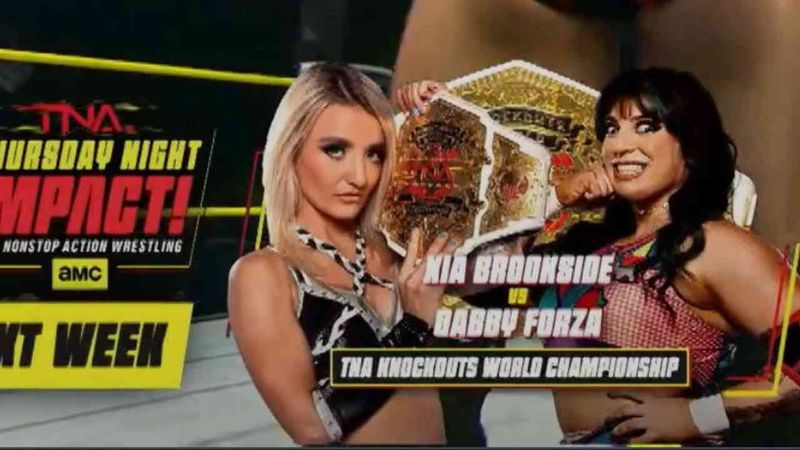 نزال بطولة عالم بدون إقصاء وفرصة مفاجئة لغابي فورزا.. الإعلان عن قائمة مواجهات عرض TNA iMPACT القادم