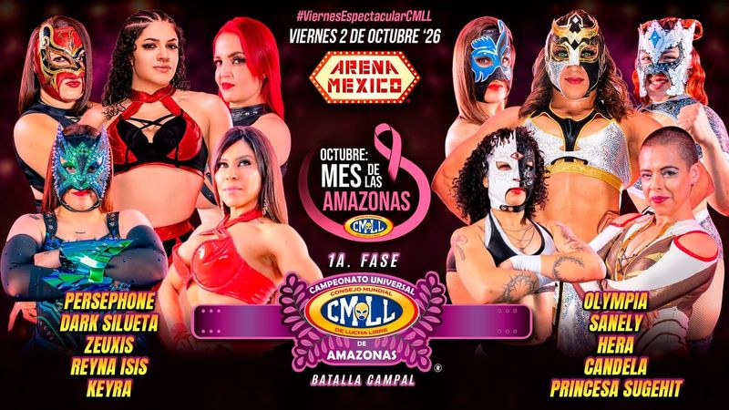 أوليمبيا تتأهل إلى نهائيات بطولة يونيفرسال في عرض CMLL Viernes Espectacular
