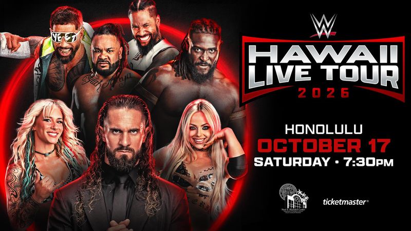 استجابة للطلب الجماهيري الهائل!.. WWE تعلن رسميا توسيع جولتها في هاواي وإضافة عرض ثانٍ في هونولولو'