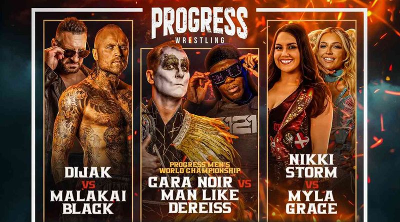نتائج عرض PROGRESS Odyssey Tour: Edinburgh (4 سبتمبر 2026): كارا نوير يحتفظ باللقب.. ومالاكاي بلاك يسقط دونوفان ديجاك