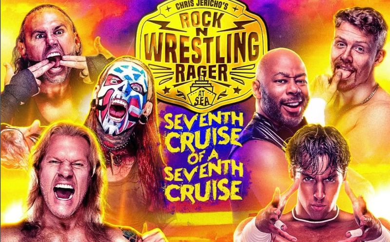 كريس جيريكو يتحالف مع ذا هارديز في رحلة Rock N Wrestling Rager At Sea