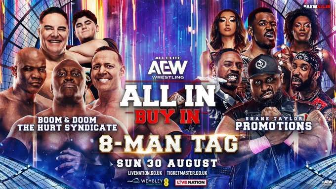 رسميا.. إضافة نزال ثماني ناري يجمع ذا هيرت سنديكيت في العرض التمهيدي لـ AEW All In